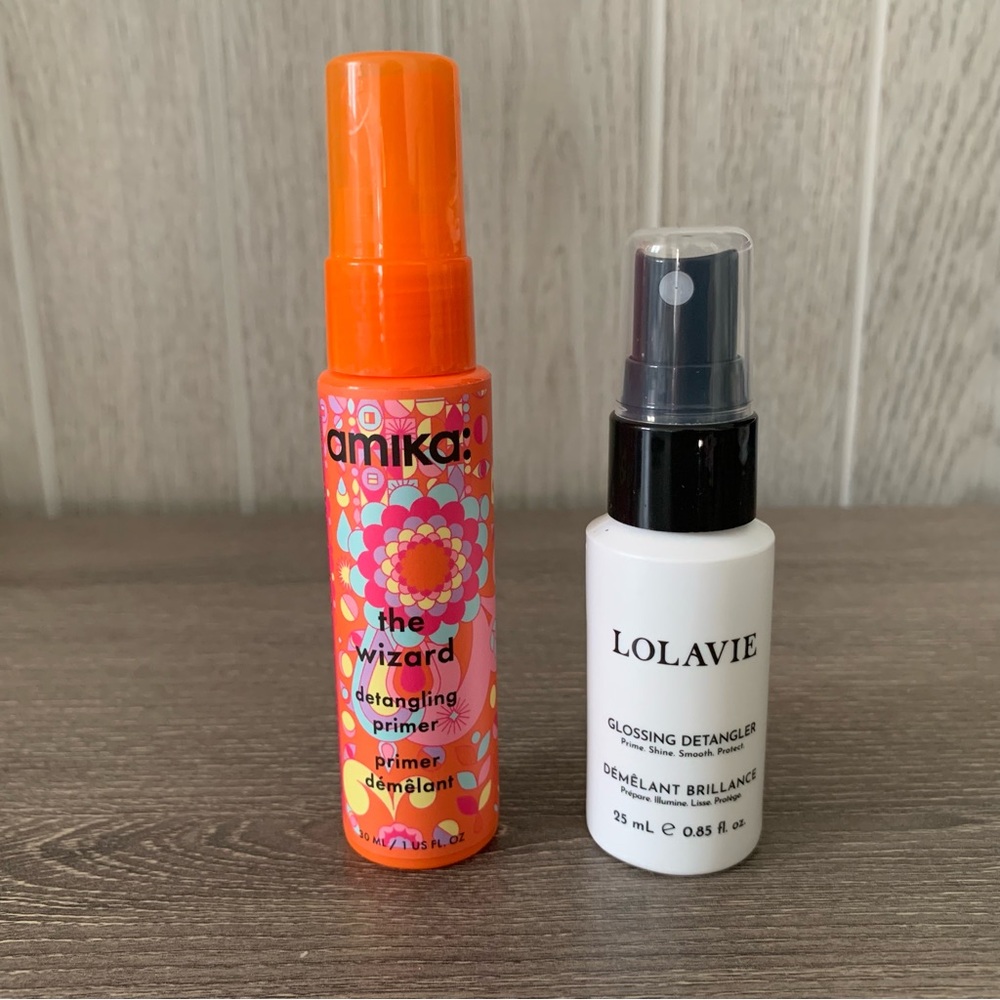 Amika The Wizard Detangling Primer Lolavie Glossing Detangler Travel